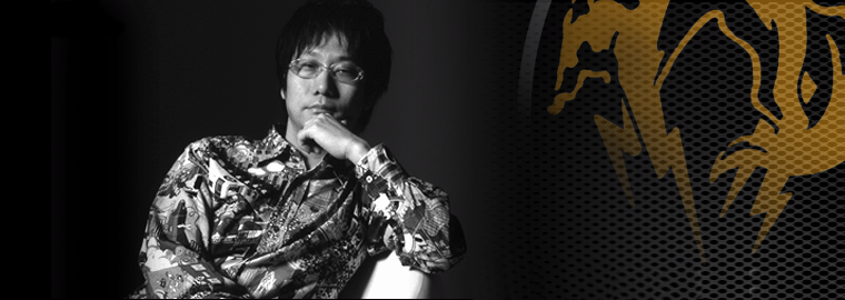 Hideo kojima next to logo Hideo Kojima Productions